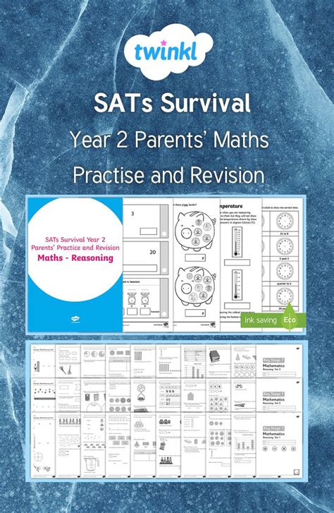 Sats Y2 Maths Reasoning Practice And Revision Booklet Sats Math Math