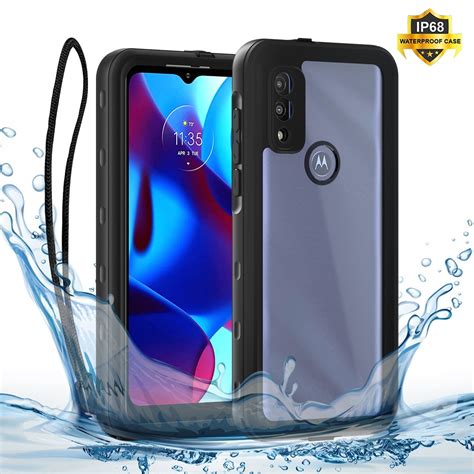 Shellbox For Moto G Pure 2021 Case Waterproof Dustproof Case Built In Screen Protector Full