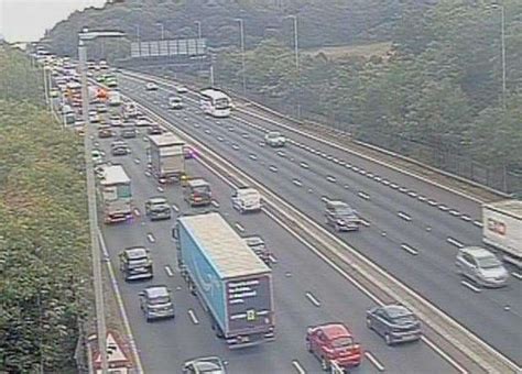 A2 Closed Between M25 And The A2260 Near Ebbsfleet And Bluewater After