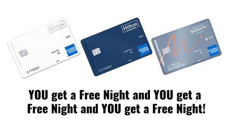 Whoa - Free Night Rewards on No Annual Fee Hilton Amex and Hilton Surpass + Marriott Bonvoy Business