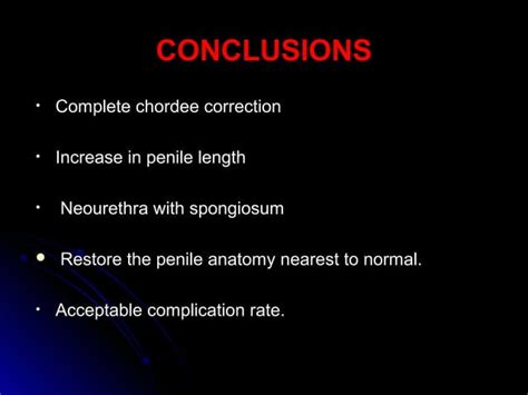 Partial Penile Disassembly For Single Stage Repair Of Male Epispadias Ppt Free Download