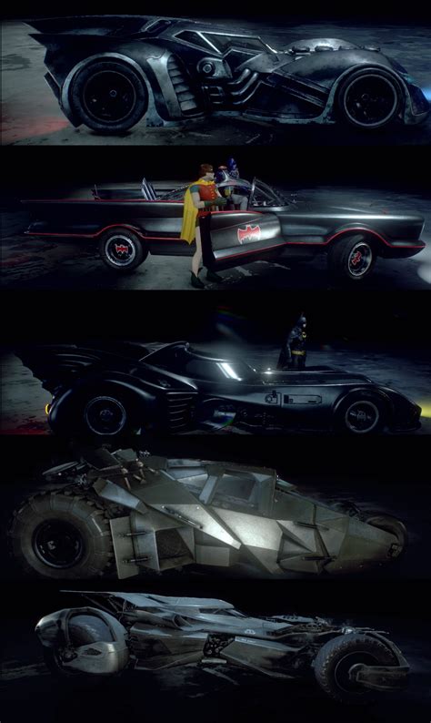 Arkham Knight Alternate Batmobiles by dckakarott on DeviantArt