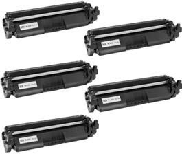 Compatible HP CF230X HP 30X Black Toners Set Of 5 Swift Ink