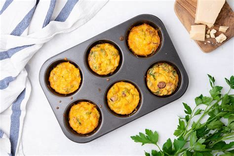 Keto Sausage Egg Muffins Carb Manager