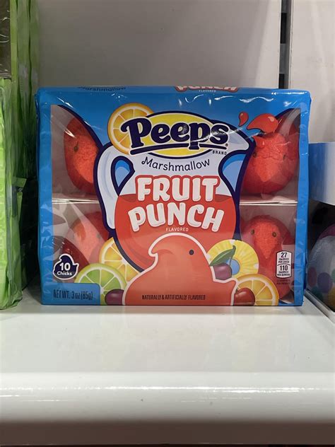 Fruit Punch Peeps Rjunkfoodfinds