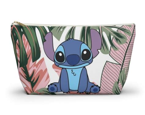 Tropical Disney Lilo And Stitch Makeup Bag Toiletry Bag Travel Bag