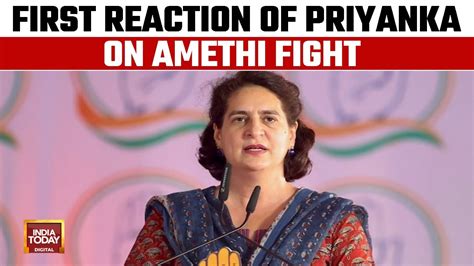 Priyanka Gandhi Heaps Praises On Amethi Pick K L Sharma Amethi