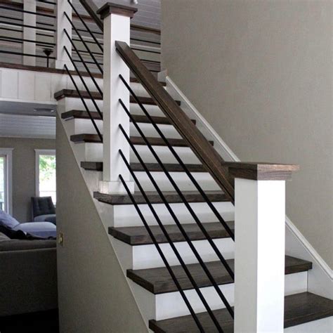 12 And 58 Horizontal Iron Bar For Modern Balustrade Metal Railing By Stepup Stepup Stair Parts