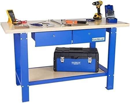 ABBASALI G2604 59 INCH SOLID WOOD TOP WORKBENCH WITH DRAWERS Buy, Best ...