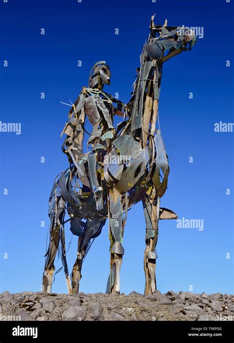 Ireland, County Roscommon, The Gaelic Chieftain sculpture. by Maurice ...