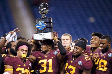 Gophers football: What are the popular bowl game destinations one month ...