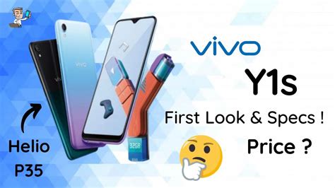 Vivo Y1s First Look Specs MediaTek Helio P35 Vivo Y Series