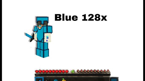 Blue X Mcpe Bedrock Pack Youtube