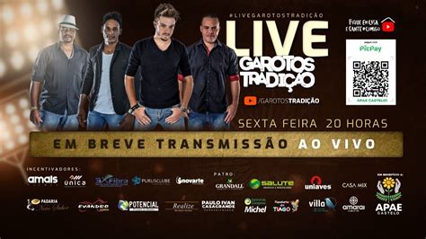 Live Garotos Tradição YouTube