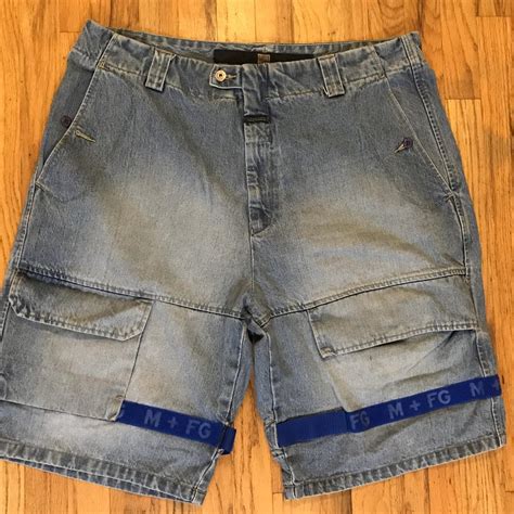 Marith Fran Ois Girbaud Men S Blue Shorts Depop