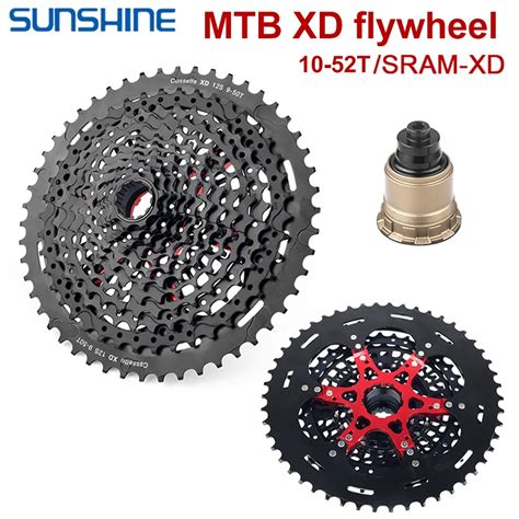 SUNSHINE Cassette XD Para Bicicleta De Monta A Pi N De Rueda Libre Para