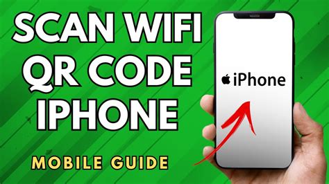 How To Scan Wifi Qr Code On Iphone Easy Guide Youtube