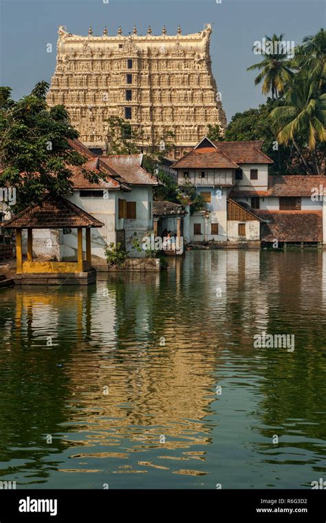 Padmanabhaswamy temple architecture hi-res stock photography and images ...