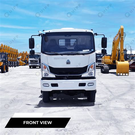 H3 Sinotruk Howo 4x4 Mini Dump Truck 6 Wheeler 4 5 Cu M — Quipp Ph