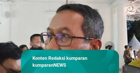 Senyum Heru Budi Saat Ditanya Peluang Maju Di Pilkada Jakarta