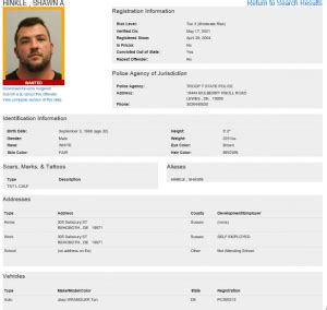 Delaware State Police S O A R Searching For Wanted Sex Offender Delaware State Police State