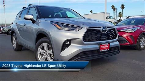 2023 Toyota Highlander LE Sport Utility Redwood City San Carlos San