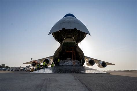 Dvids Images Ukraine Antonov An Ruslan Delivers Tons Of