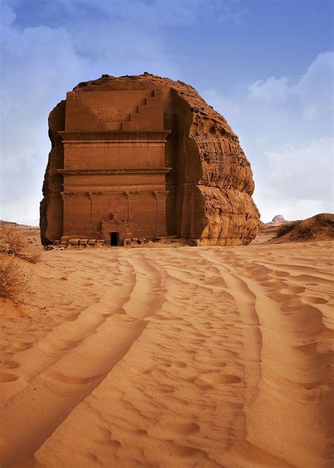 Madain Saleh North West Saudi Arabia From The Time Of Prophet Saleh