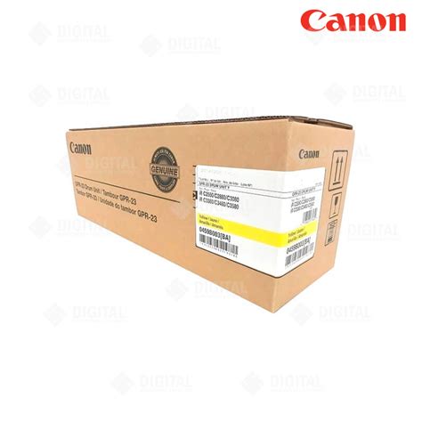 Unidad De Tambor Canon GPR 23 Yellow Original LYM DIGITAL