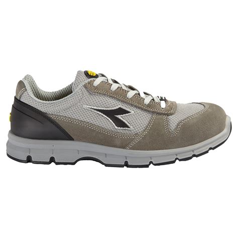 Scarpa Antinfortunistica Diadora Run Bassa Classe S P Src Grigia