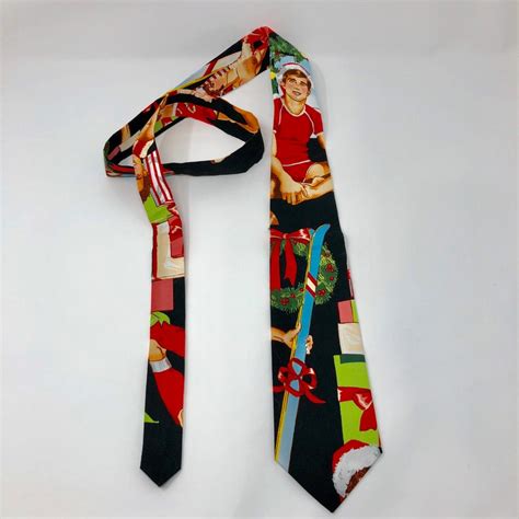 All American Christmas Gay Twink Tie Necktie Men S Etsy