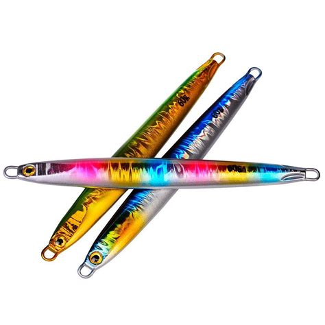 Top Colorful Sinking G Mm Metal Fishing Lure Double Hook Lead