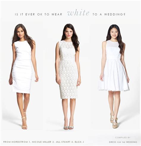 Can I Wear White to a Wedding?