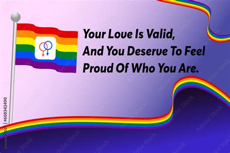 Quotes Gay Pride Flags Lgbt Rainbow Logo Icon Vector Suistable Pride Day And Month Symbolism