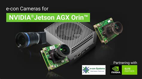 Cameras For Nvidia Jetson Agx Orin Development Kit E Con Systems