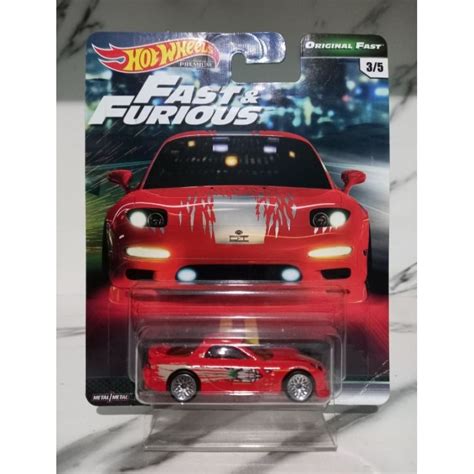 Jual Hot Wheels Premium Fast And Furious Mazda RX Original Fast Shopee Indonesia