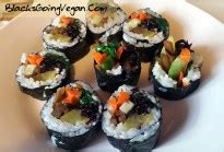 Vegan Kimbap Recipe - Blacks Going Vegan! : Blacks Going Vegan!