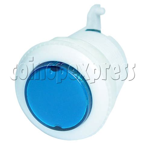 33mm Round Push Button With Microswitch Transparent Top