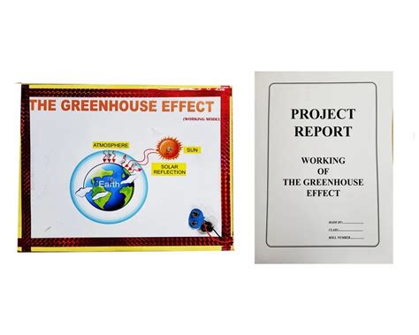 Greenhouse Effect Model Project with report at Rs 289 | Disaster ...