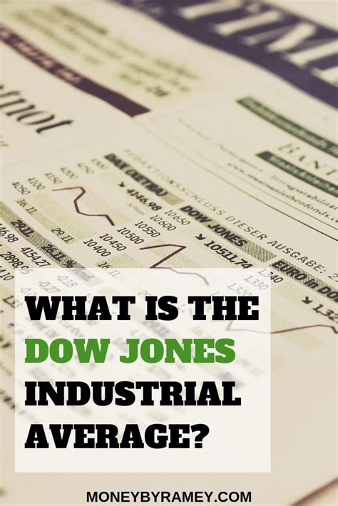 What Is The Dow Jones Industrial Average (Aka The Dow)? | Dow, Dow ...