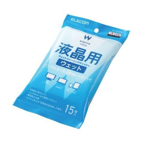 Oaクリーナー 液晶用ウェットクリーニングティッシュ エレコム Wc Dp15pn4 4549550143936bサプライズ 通販