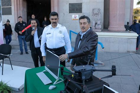 Entrega Alcalde De Cajeme Tres Patrullas Nuevas Dron Y Equipo De Cómputo A Sspm Lo Relevante