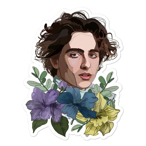 Timothee Chalamet Sticker Etsy