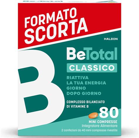 Be Total Compresse Integratore Alimentare Di Vitamina B Riattiva L