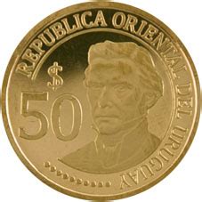 50 Pesos Uruguayos Independence Bronze Trial Strike Uruguay Numista