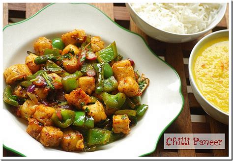 Chilli Paneer Dry Recipe How To Make Chilli Paneer Dry Raks Kitchen