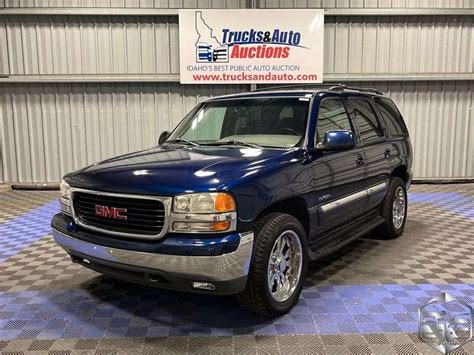 2001 Gmc Yukon Sle Trucks And Auto Auctions