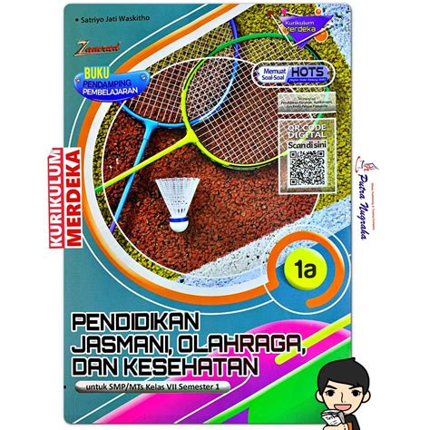 Jual BUKU LKS PJOK PENJAS SMP KELAS 7 SEMESTER 1 KURIKULUM MERDEKA 2024