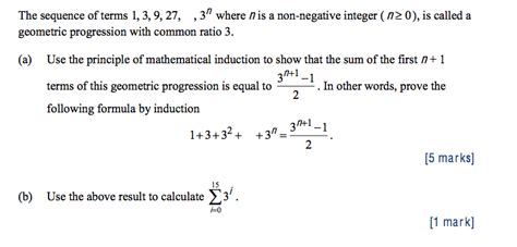 Solved The Sequence Of Terms Where N Is A Non Negative Chegg