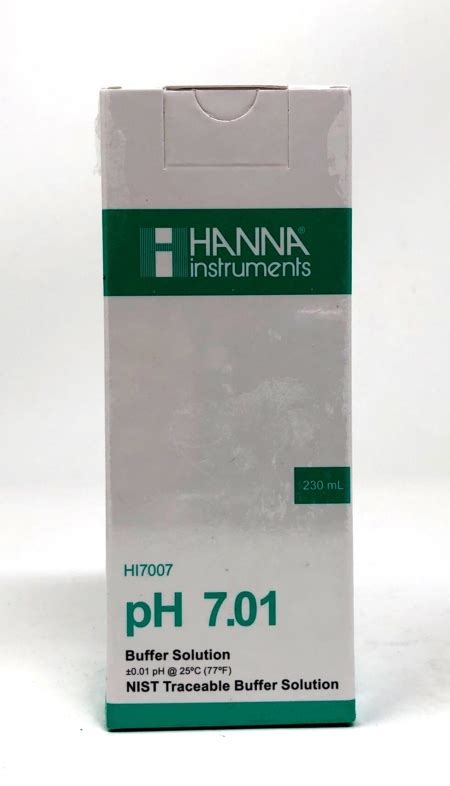 HANNA Líquido calibrador pH 7 01 230ml Growzone Mallorca